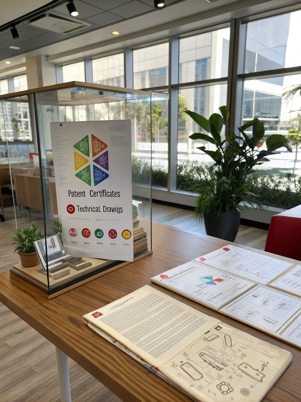 A British flag subtly incorporated into a business setting, emphasizing ThriveBrit's focus on the UK market.